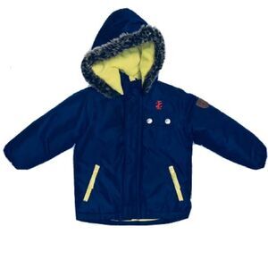 Boys Izod blue winter coat size 18 months